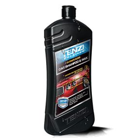  Tenzi CAR SHAMPOO&WAX 2:1 - Autósampon  és viasz - Finom hidrofób bevonattal - Kézi mosáshoz - 0,77L