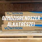 Ozmózisrendszer alkatrészei